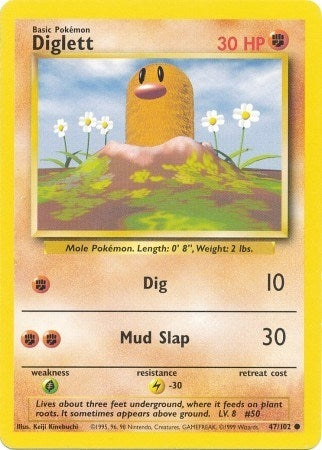 Image for Diglett (047/102) [Base Set] - Pokemon