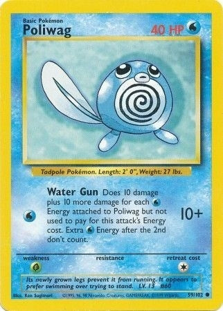 Image for Poliwag (059/102) [Base Set] - Pokemon