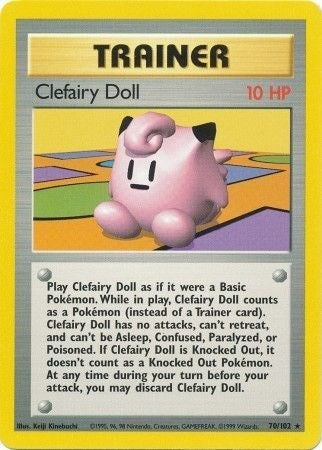 Image for Clefairy Doll (070/102) [Base Set] - Pokemon