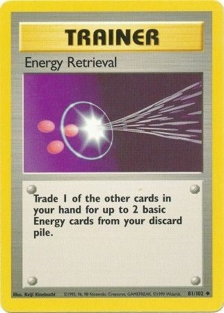 Image for Energy Retrieval (081/102) [Base Set] - Pokemon