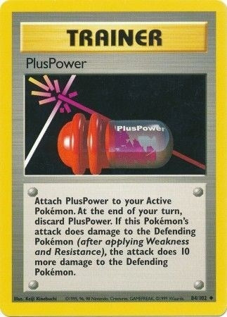 Image for PlusPower (084/102) [Base Set] - Pokemon