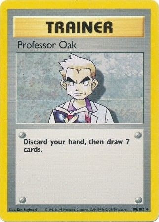 Image for Professor Oak (088/102) [Base Set] - Pokemon