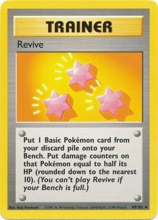 Image for Revive (089/102) [Base Set] - Pokemon