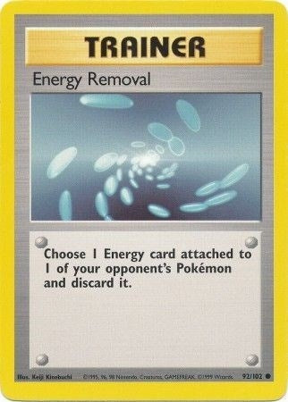 Image for Energy Removal (092/102) [Base Set] - Pokemon