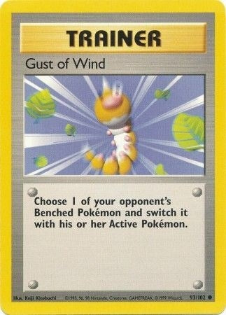 Image for Gust of Wind (093/102) [Base Set] - Pokemon