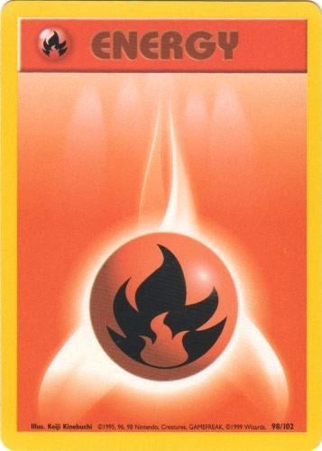 Image for Fire Energy (098/102) [Base Set] - Pokemon