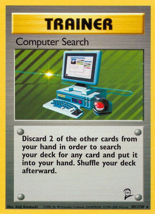 Image for Computer Search (101/130) [Base Set 2] - Pokemon
