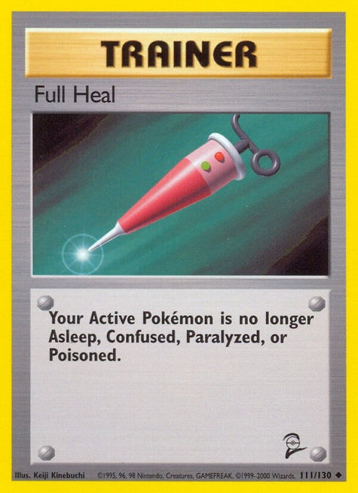 Image for Full Heal (111/130) [Base Set 2] - Pokemon