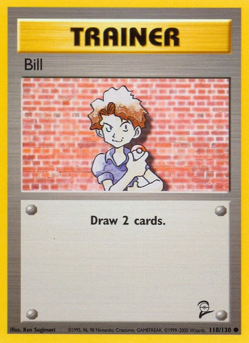 Image for Bill (118/130) [Base Set 2] - Pokemon