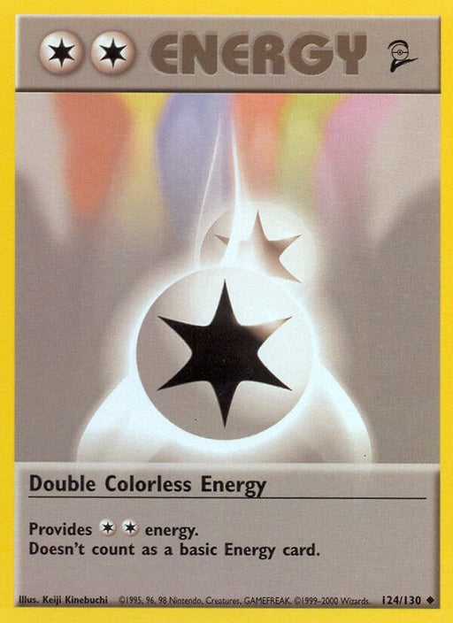 Image for Double Colorless Energy (124/130) [Base Set 2] - Pokemon