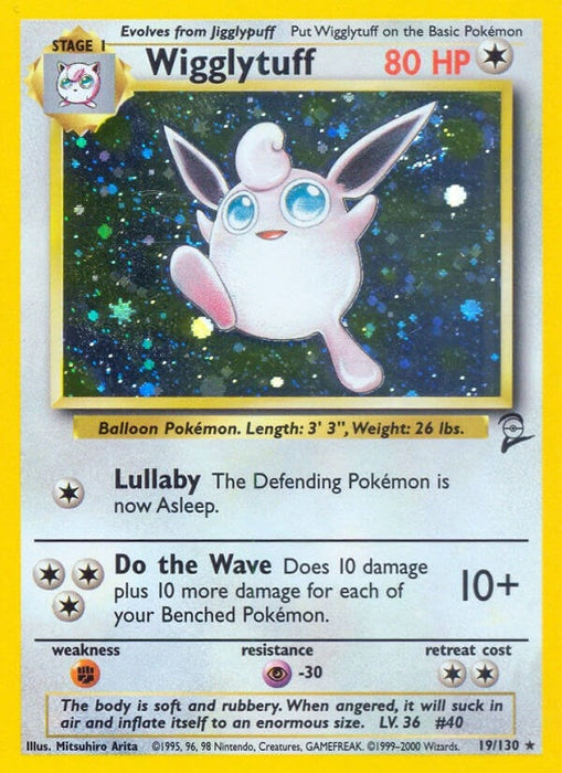 Image for Wigglytuff (019/130) (Holofoil) [Base Set 2] - Pokemon