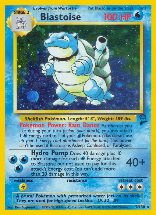 Image for Blastoise (002/130) (Holofoil) [Base Set 2] - Pokemon