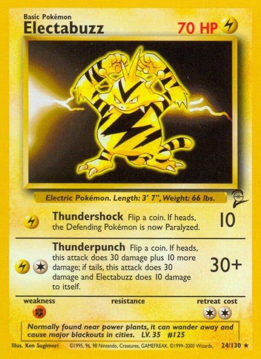 Image for Electabuzz (024/130) [Base Set 2] - Pokemon