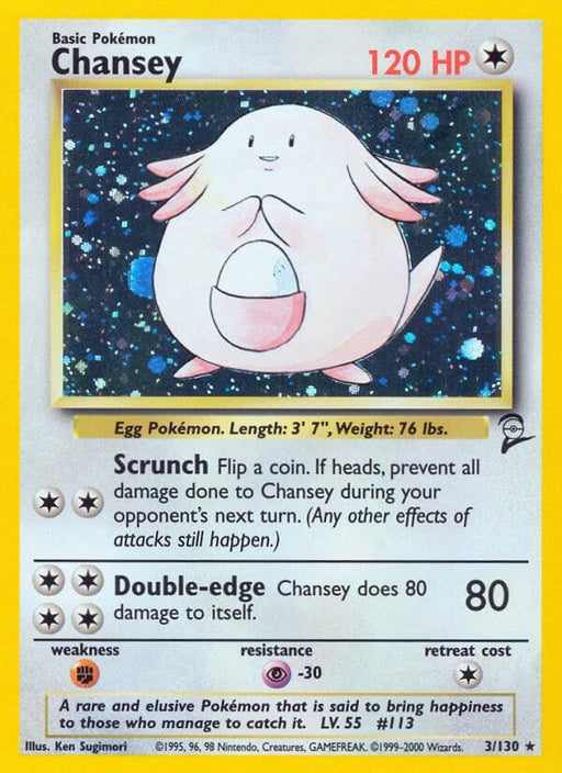 Image for Chansey (003/130) (Holofoil) [Base Set 2] - Pokemon