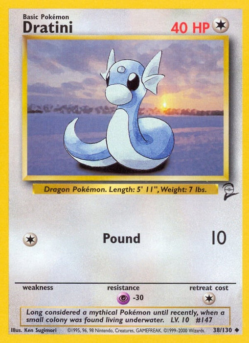 Image for Dratini (038/130) [Base Set 2] - Pokemon
