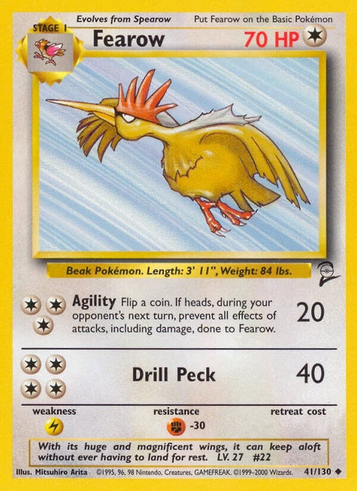 Image for Fearow (041/130) [Base Set 2] - Pokemon