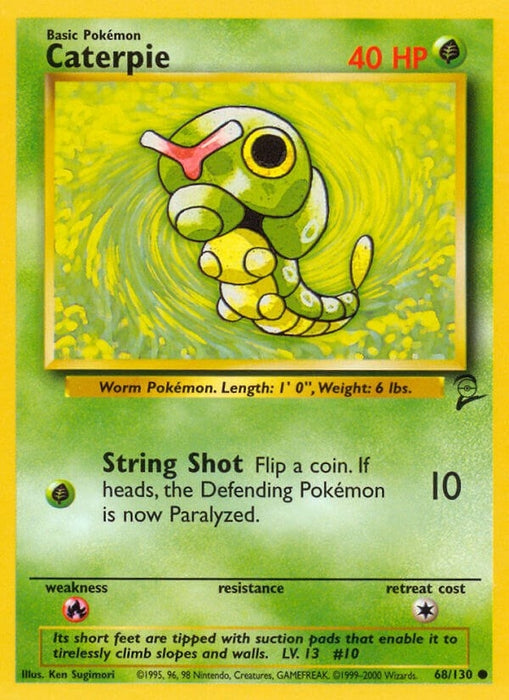 Image for Caterpie (068/130) [Base Set 2] - Pokemon