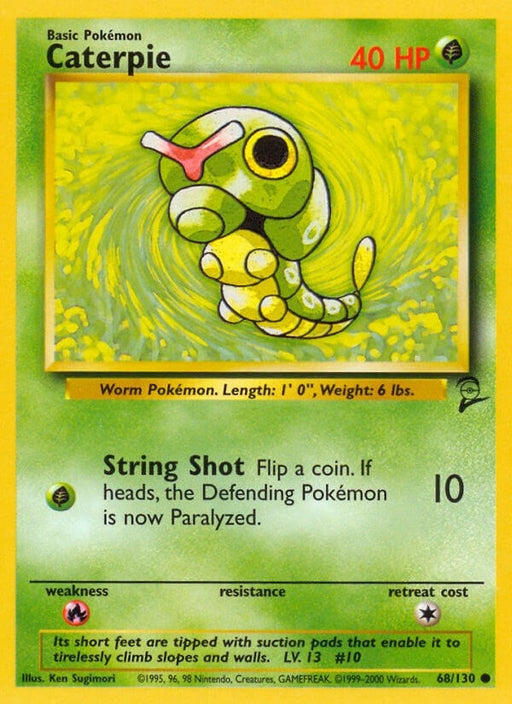Image for Caterpie (068/130) [Base Set 2] - Pokemon