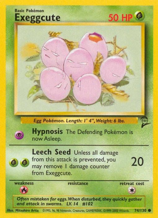 Image for Exeggcute (074/130) [Base Set 2] - Pokemon