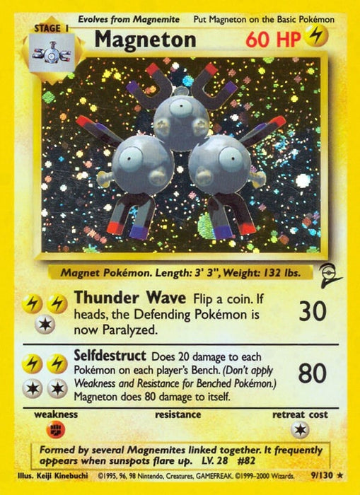 Image for Magneton (009/130) (Holofoil) [Base Set 2] - Pokemon