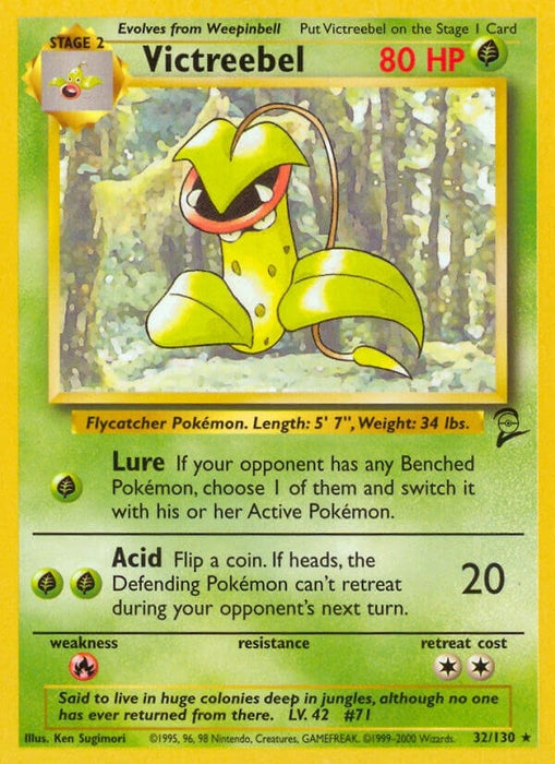 Image for Victreebel (032/130) [Base Set 2] - Pokemon