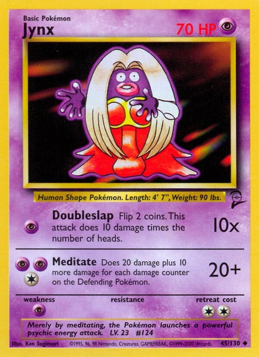 Image for Jynx (045/130) [Base Set 2] - Pokemon