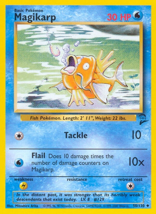Image for Magikarp (050/130) [Base Set 2] - Pokemon