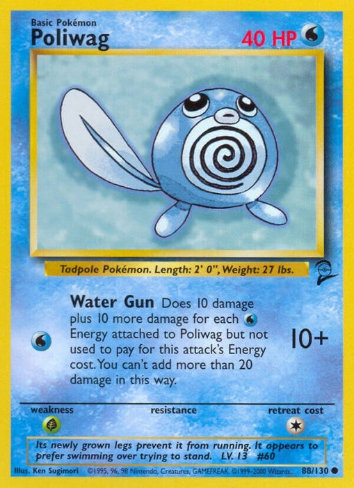 Image for Poliwag (088/130) [Base Set 2] - Pokemon