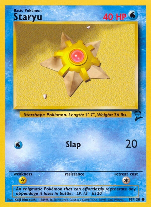 Image for Staryu (095/130) [Base Set 2] - Pokemon