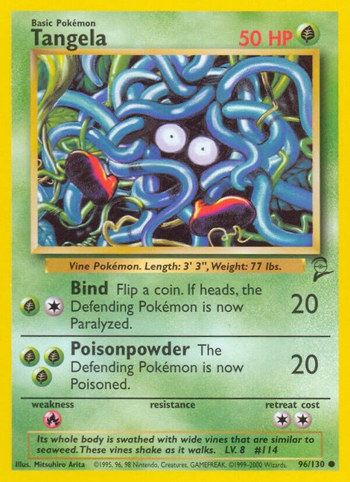 Image for Tangela (096/130) [Base Set 2] - Pokemon