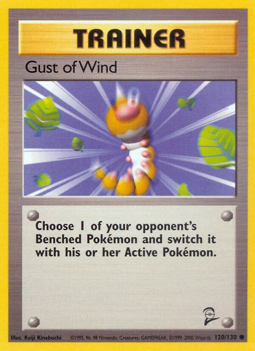 Image for Gust of Wind (120/130) [Base Set 2] - Pokemon