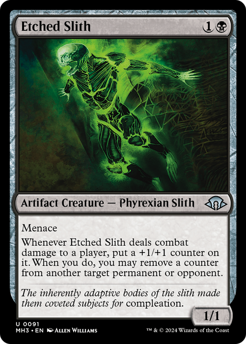 Etched Slith [MH3-091] Foil - Modern Horizons 3