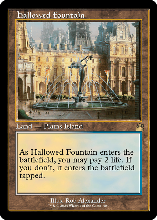 Hallowed Fountain [RVR-404] - Ravnica Remastered