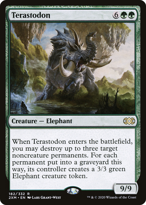 Terastodon [2XM-182] Foil - Double Masters