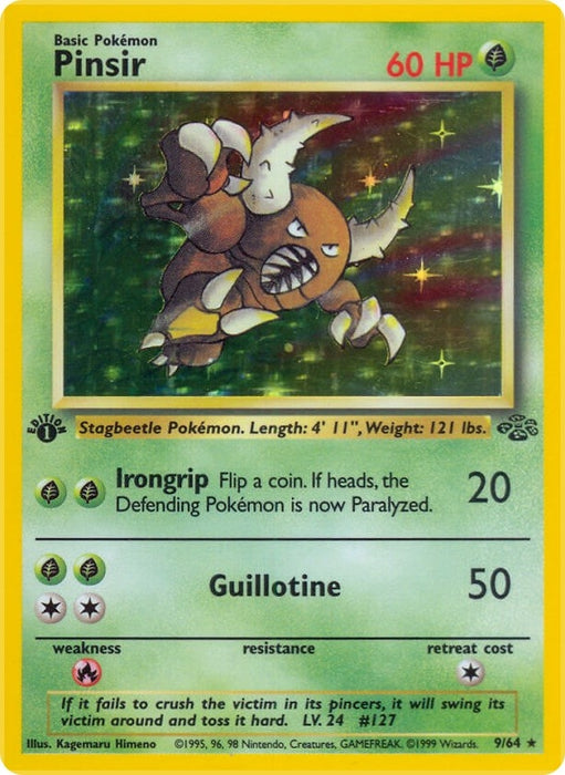 Image for Pinsir (9) (09/64) (Unlimited Holofoil) [Jungle] - Pokemon