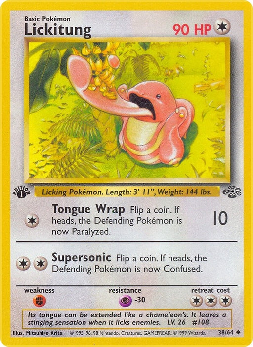 Image for Lickitung (38/64) (Unlimited) [Jungle] - Pokemon
