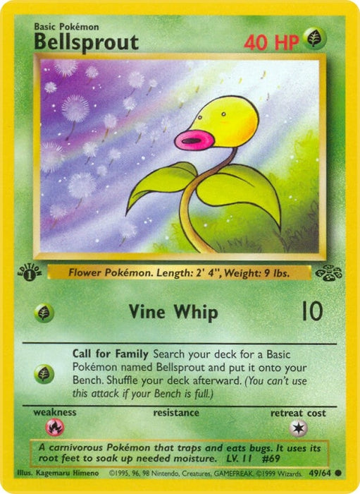 Image for Bellsprout (49/64) (1st Edition) [Jungle] - Pokemon