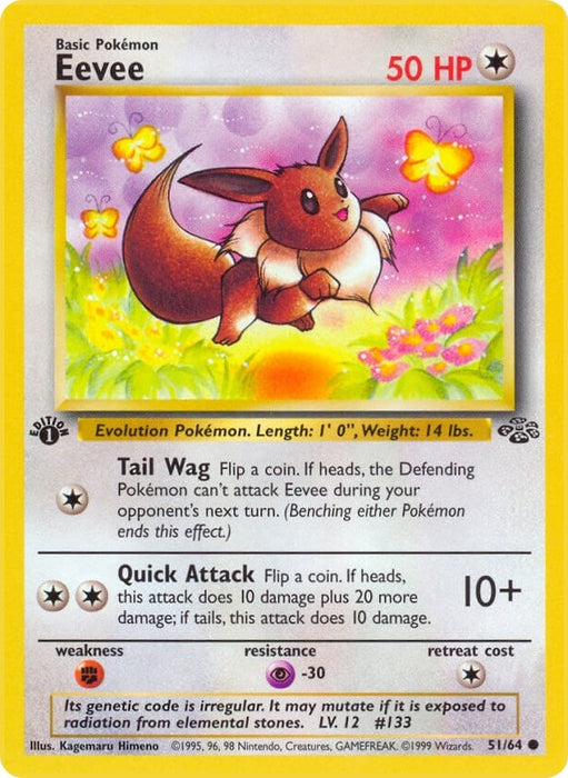 Image for Eevee (51/64) (Unlimited) [Jungle] - Pokemon
