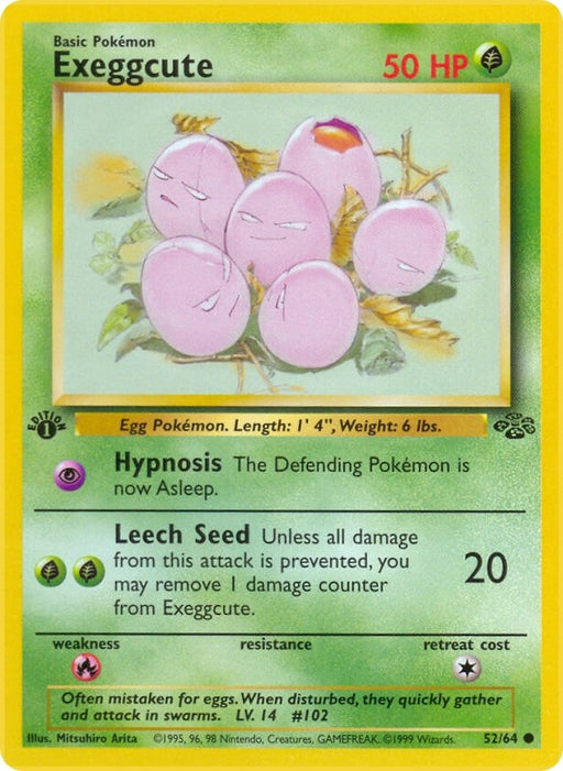 Image for Exeggcute (52/64) (Unlimited) [Jungle] - Pokemon