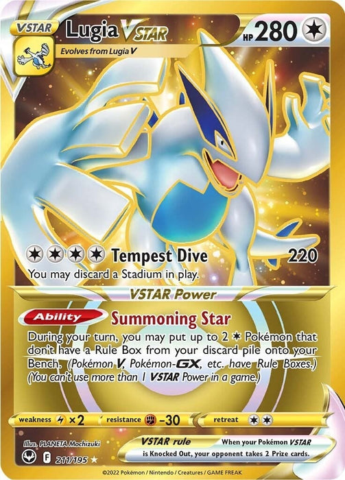 Image for Lugia VSTAR (Secret) (211) (211/195) (Holofoil) [SWSH12: Silver Tempest] - Pokemon