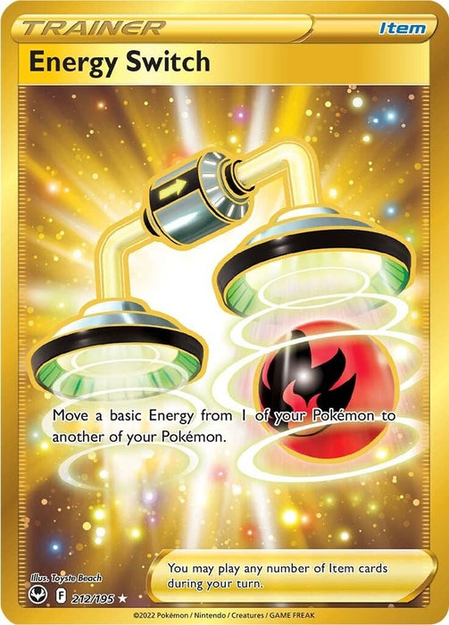 Image for Energy Switch (Secret) (212/195) (Holofoil) [SWSH12: Silver Tempest] - Pokemon
