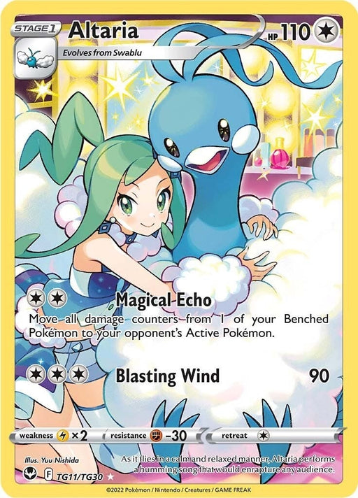 Image for Altaria (TG11/TG30) (Holofoil) [SWSH12: Silver Tempest Trainer Gallery] - Pokemon