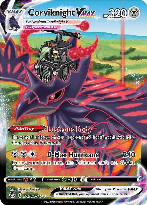 Image for Corviknight VMAX (TG19/TG30) (Holofoil) [SWSH12: Silver Tempest Trainer Gallery] - Pokemon