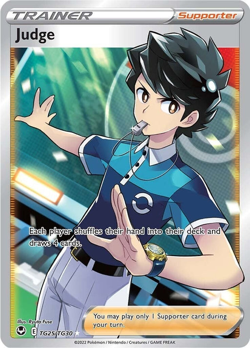 Image for Judge (TG25/TG30) (Holofoil) [SWSH12: Silver Tempest Trainer Gallery] - Pokemon