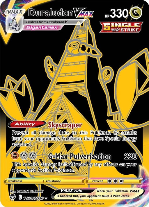 Image for Duraludon VMAX (Secret) (TG30/TG30) (Holofoil) [SWSH12: Silver Tempest Trainer Gallery] - Pokemon