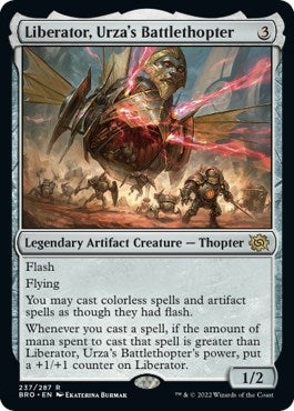 Image for Liberator, Urza's Battlethopter (237) [The Brothers' War] - Magic: The Gathering