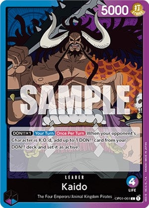 Image for Kaido (061) (OP01-061) [Romance Dawn] - One Piece Card Game