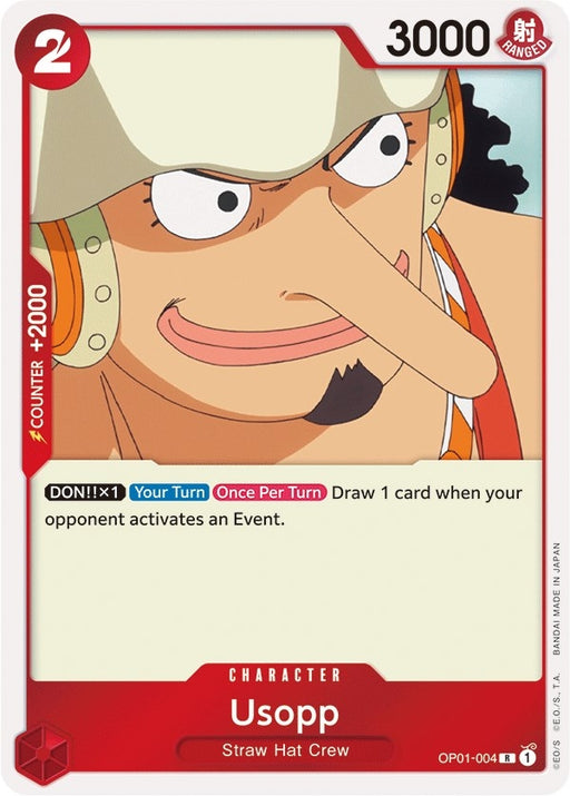 Image for Usopp (OP01-004) (Foil) [Romance Dawn] - One Piece Card Game