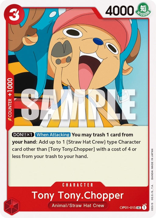 Image for Tony Tony.Chopper (OP01-015) [Romance Dawn] - One Piece Card Game
