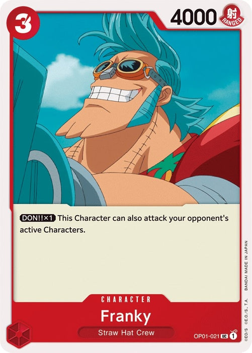 Image for Franky (OP01-021) [Romance Dawn] - One Piece Card Game